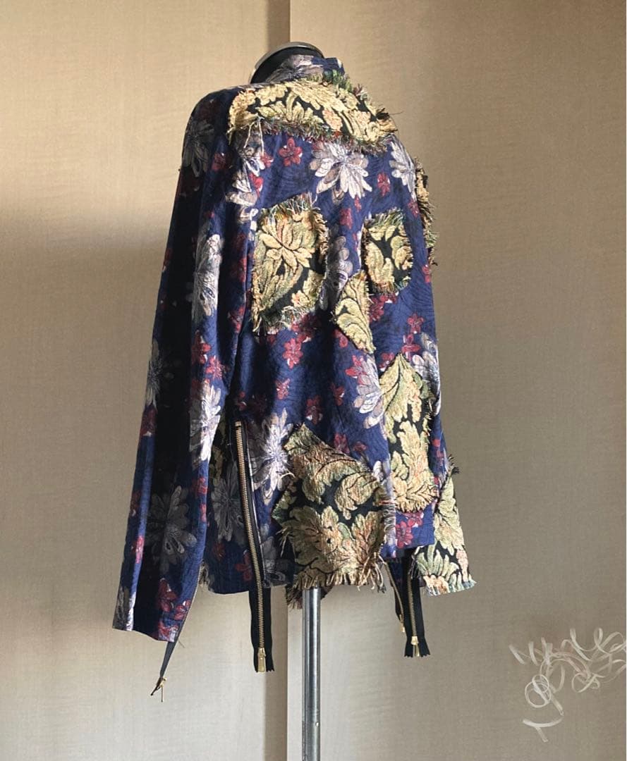 ジャケット・アウター [Fenon] fabric docking blouson