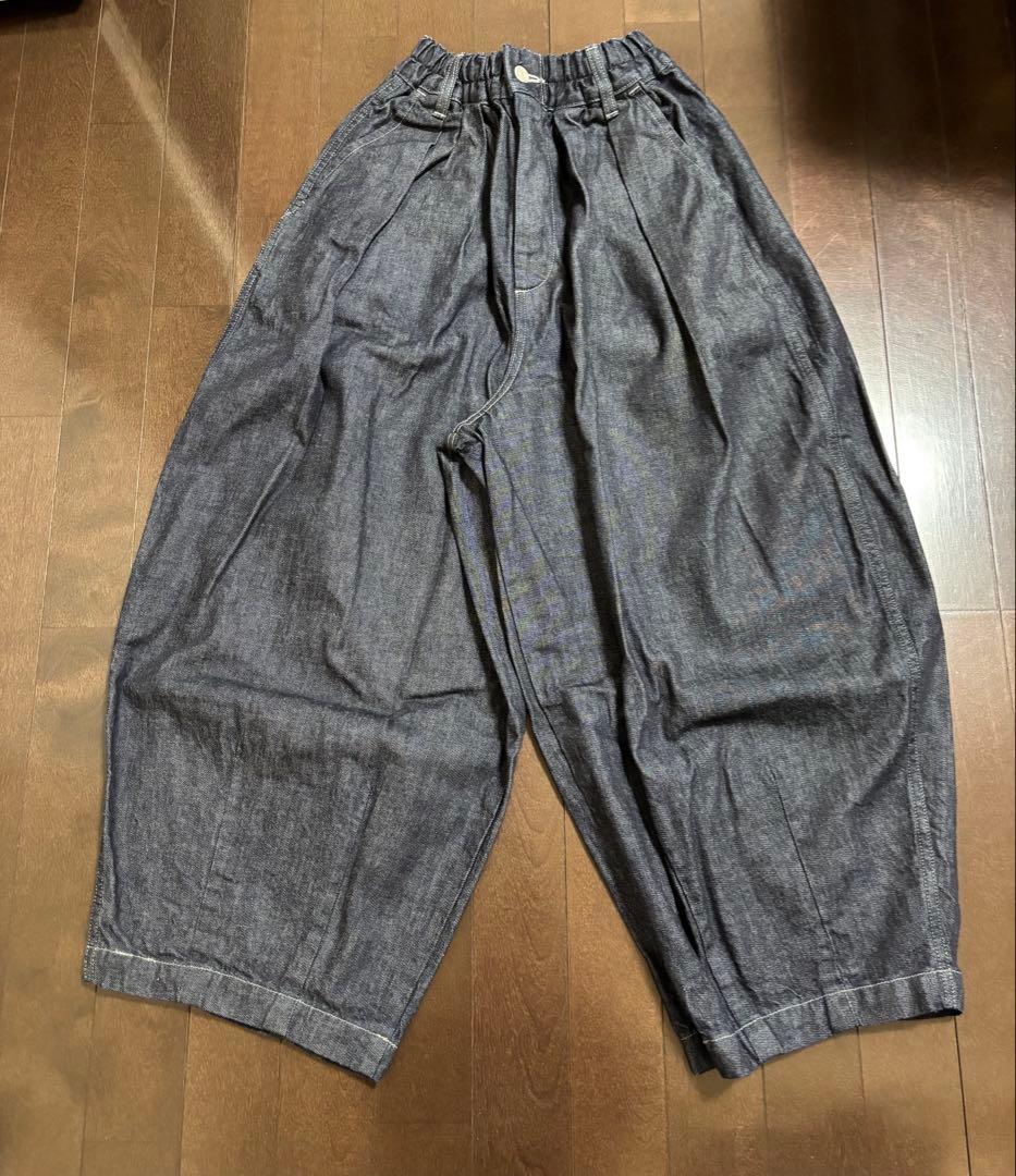 【HARVESTY】DENIMCIRCUSPANTSONEWASH 0サイズ