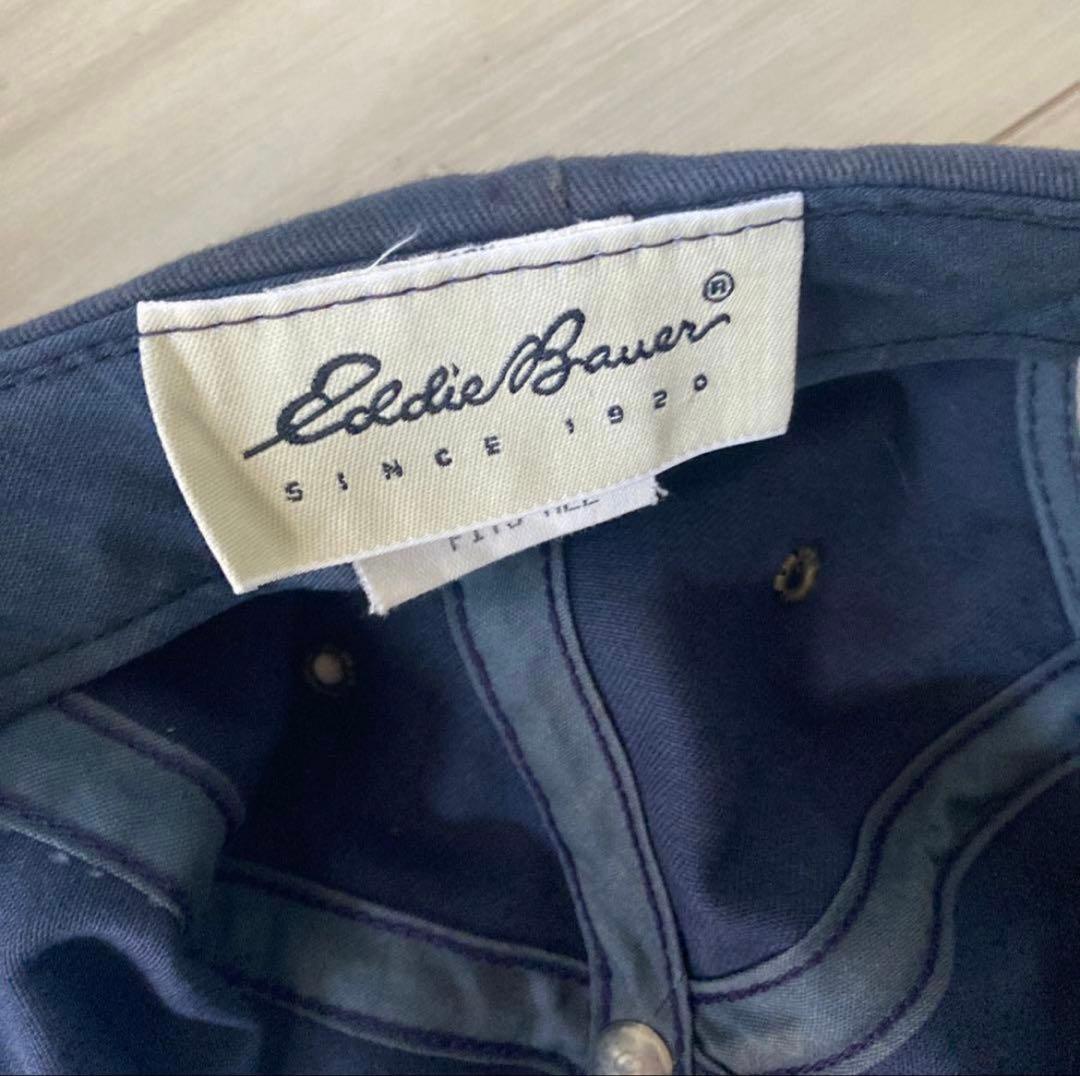 東*プ様 Eddie bauer USA製 キャップ 白タグ