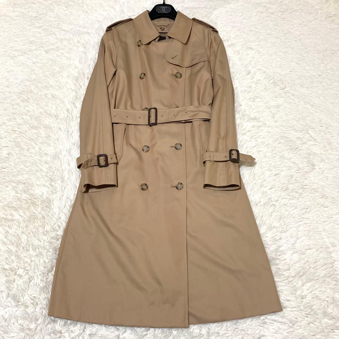 美品 マッキントッシュロンドン トレンチコート ライナー ベルト ハニーベージュ