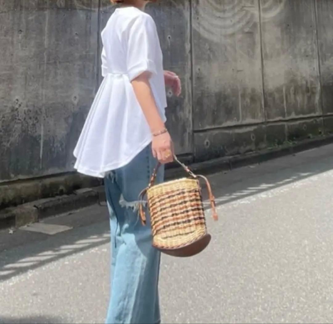 cygne シーニュ エンビトップス ホワイト