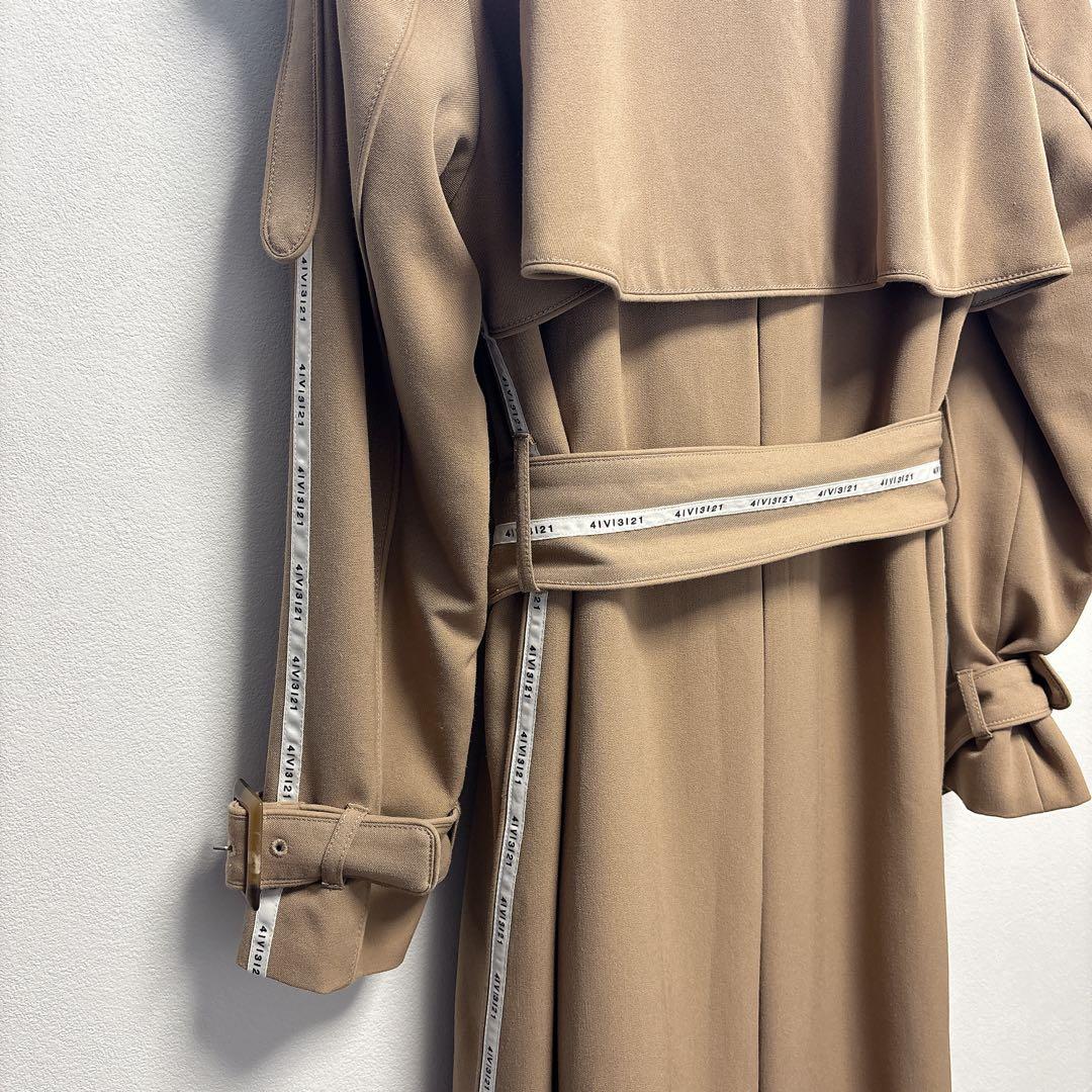 【AMERI】PASS CODE LINE COAT ロング トレンチ 春コート
