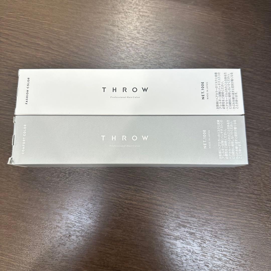 THROW ヘアカラー 各種色々新品77本中古26本