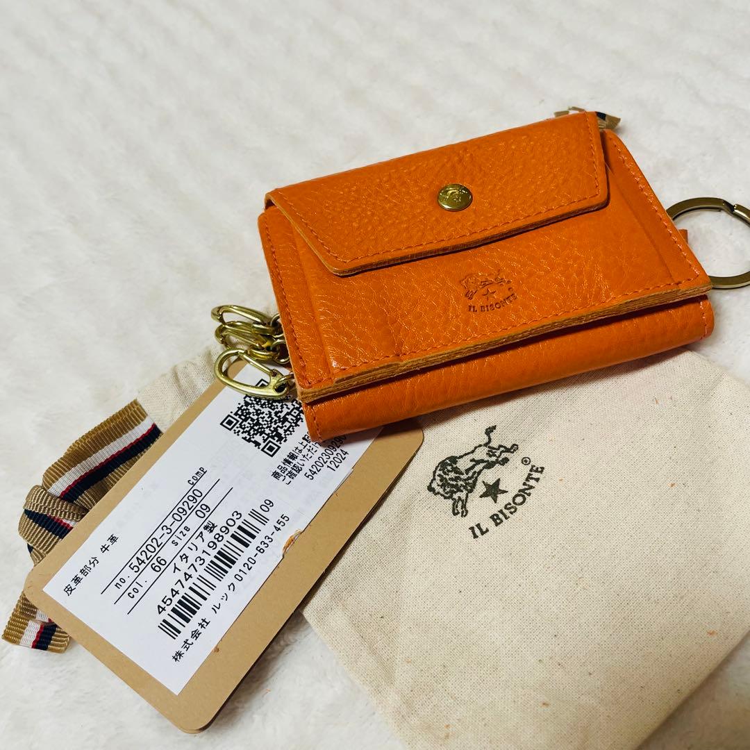 ✨新品✨イルビゾンテ IL BISONTE ミニ財布 キーケース 小銭 お札入れ