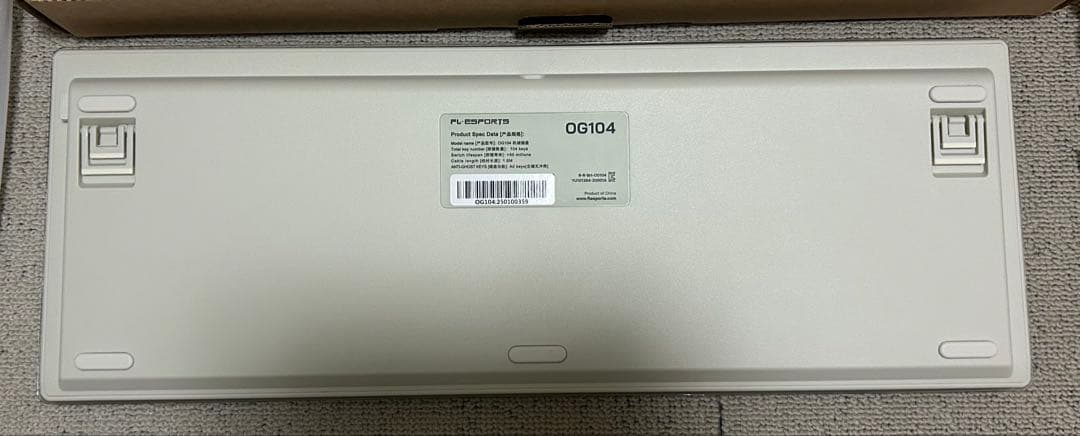 FL-Esports OG104 メカニカルキーボード+ おまけ