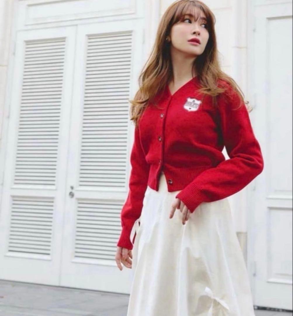 Herlipto Be Mine Emblem Knit Cardigan 新品