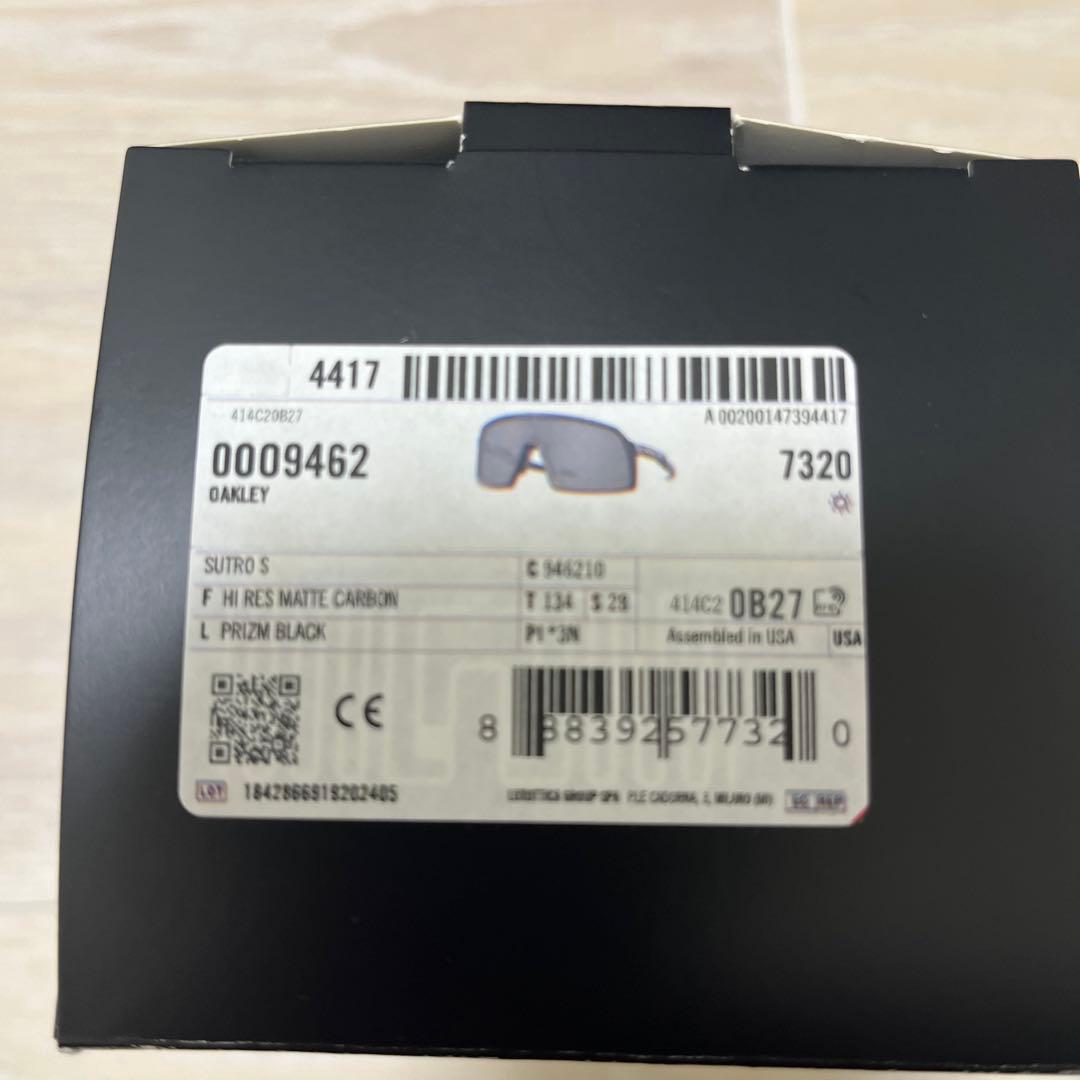 Oakley SUTRO S PRIZM BLACK 箱付き