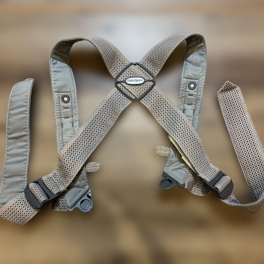 【美品】Baby Bjorn ベビーキャリア mini グレーベージュ 箱付き