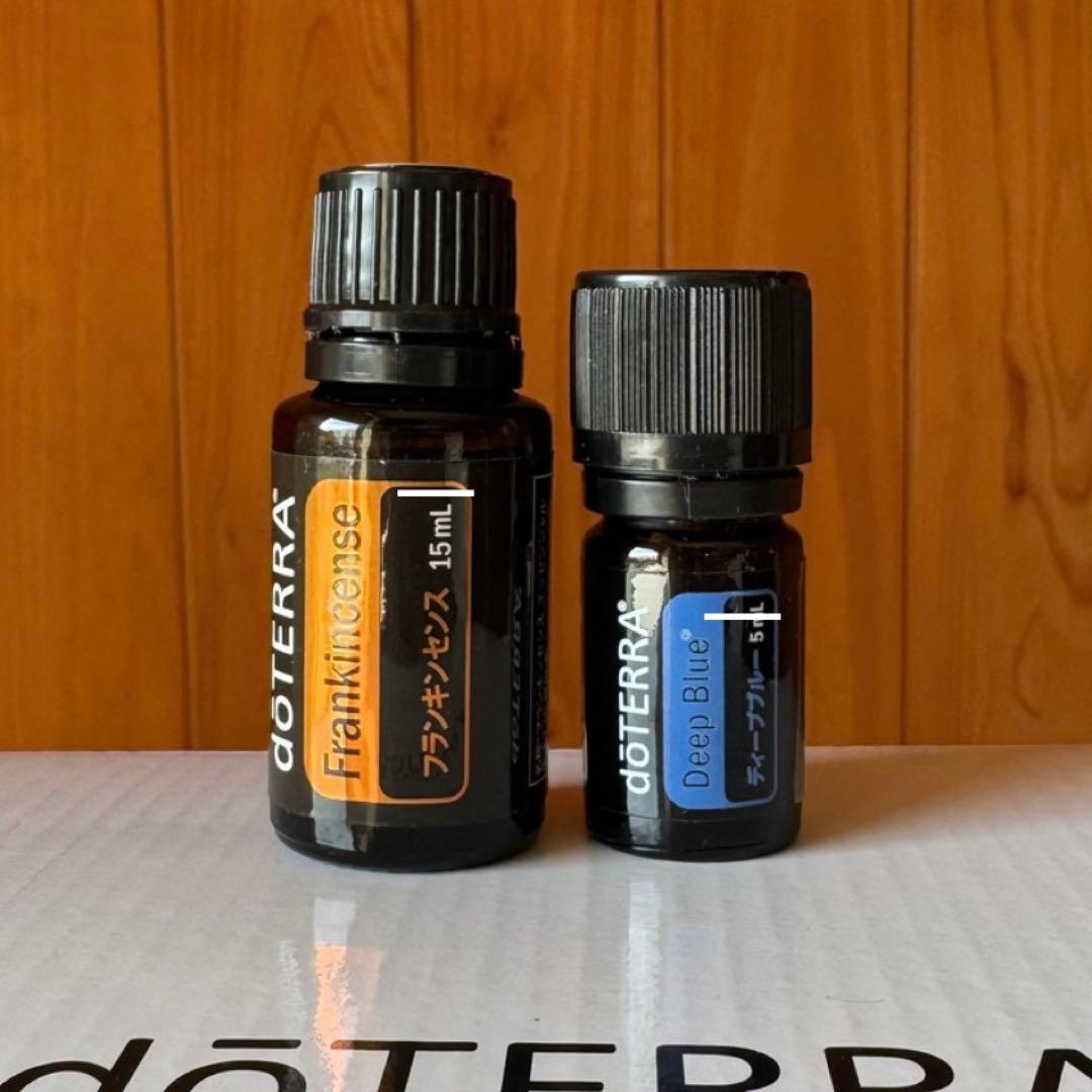 doTERRA エッセンシャルオイルセット ウッドボックス付き