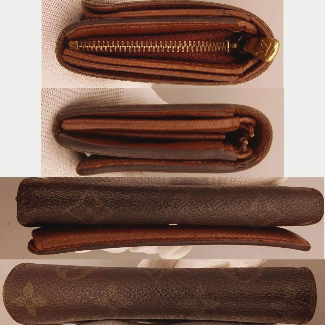 鑑定済LOUIS VUITTON ポルトモネヴィエトレゾール M61730　財布