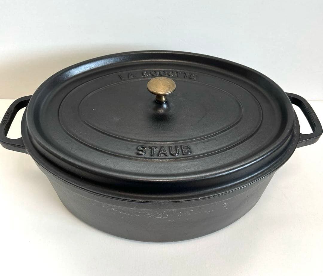 STAUB ストウブ　ピコ　ココット　マット黒　37cm