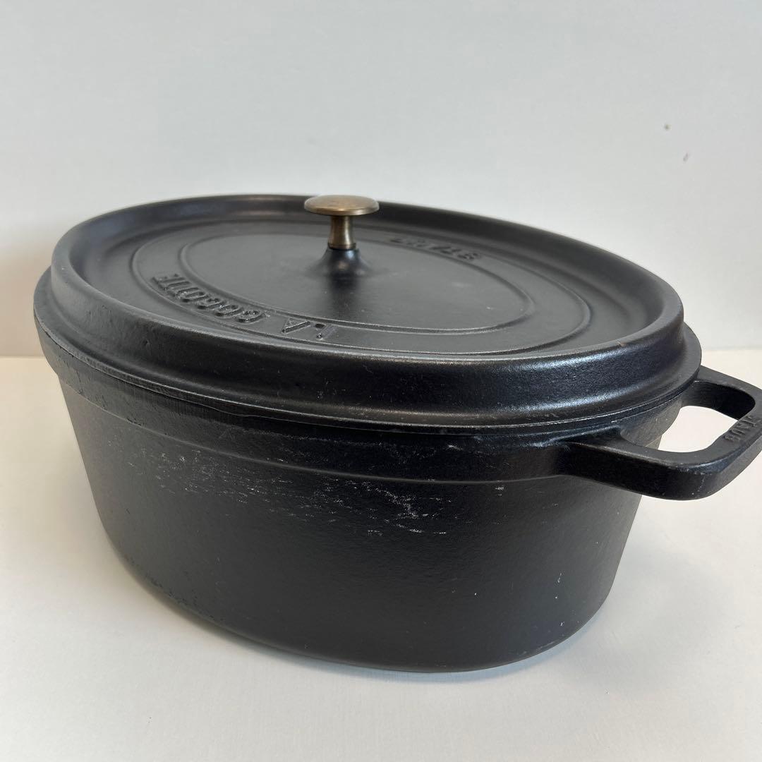 STAUB ストウブ　ピコ　ココット　マット黒　37cm