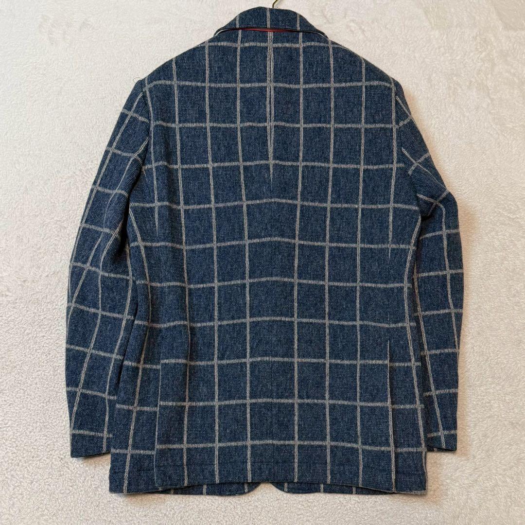 美品 Lサイズ RING JACKET テーラードジャケット チェック 日本製