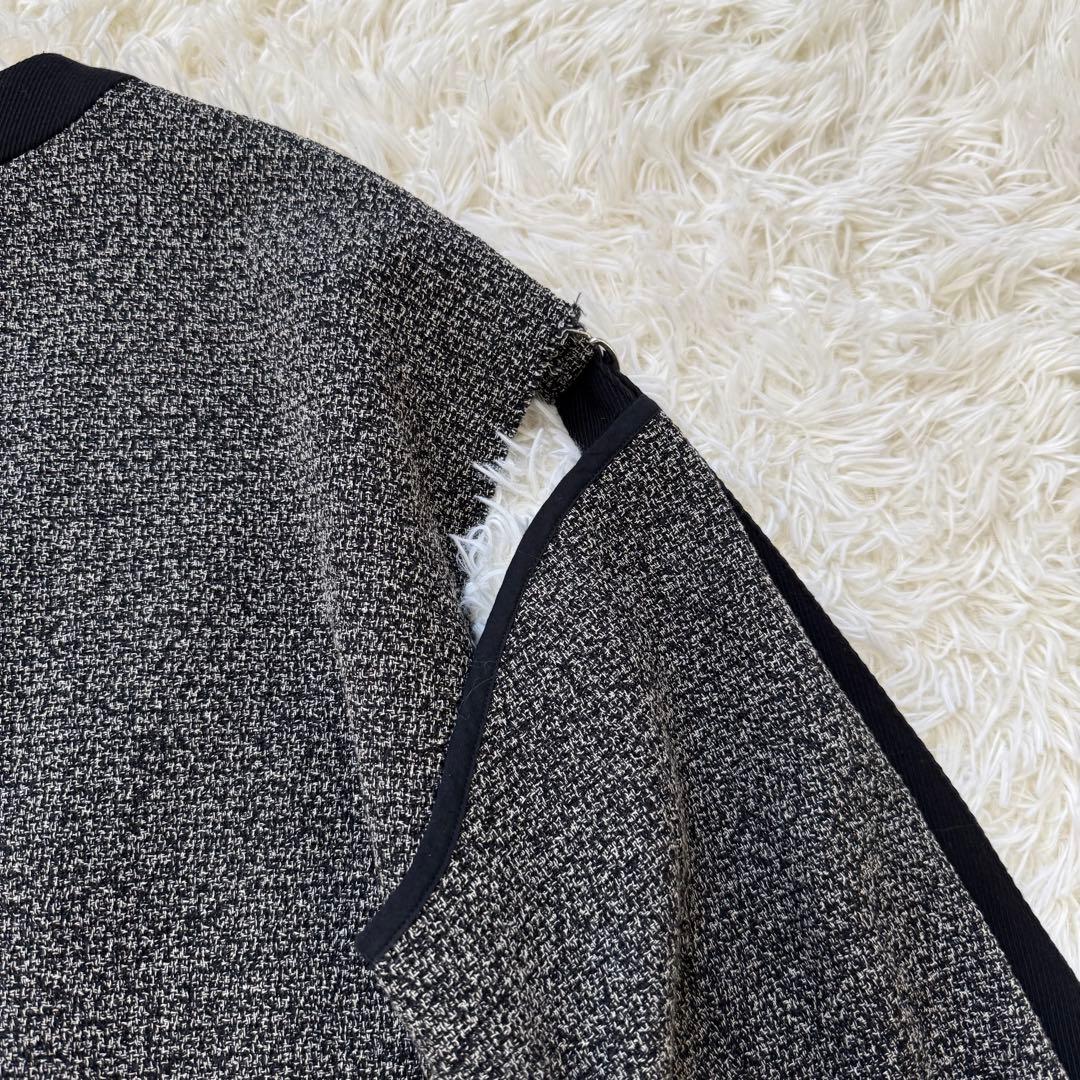 【美品】メゾンスペシャル 2way Sleeve Tweed Jacket