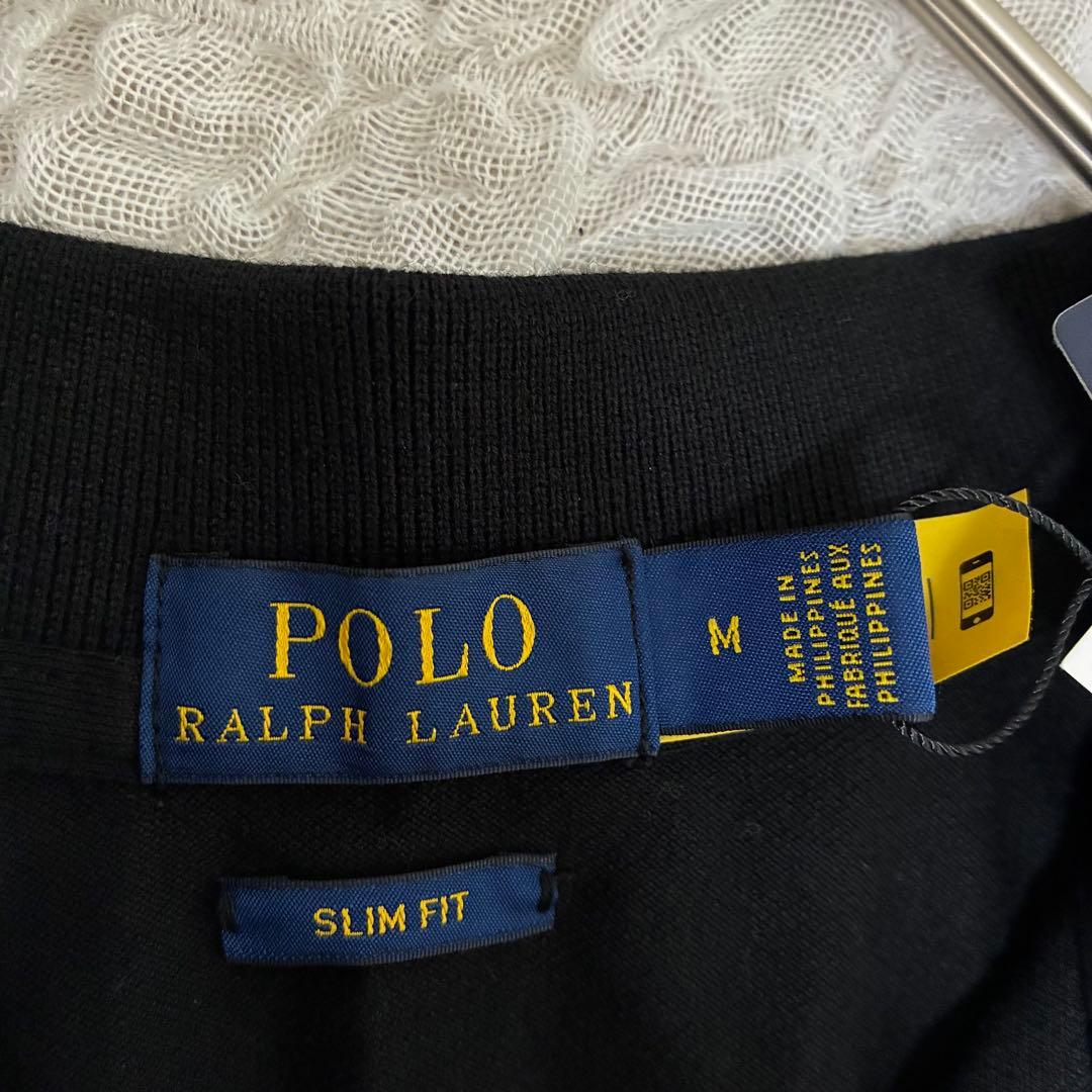 新品タグ付き ポロラルフローレン スリム フィット ストレッチ ポロシャツ