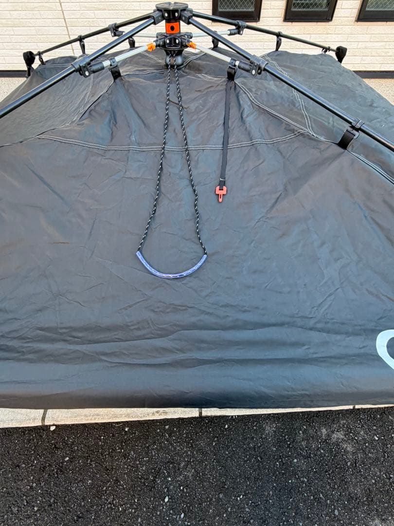 QUICKCAMP ワンタッチタープ 2.5m 黒