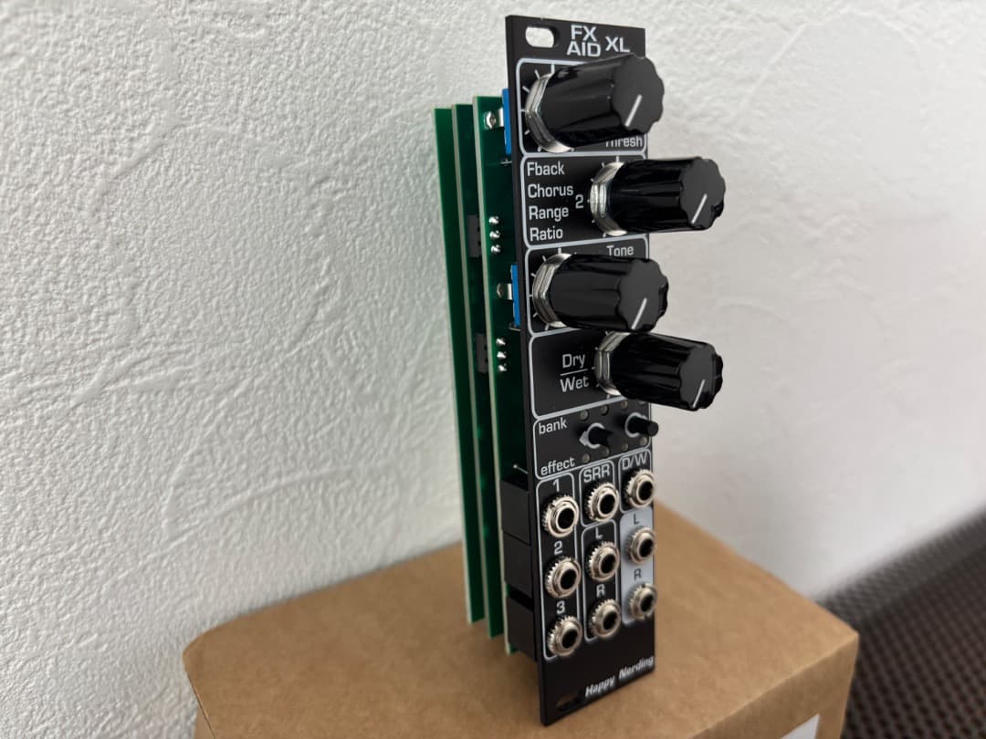 Happy Nerding FX AID XL Black ユーロラック