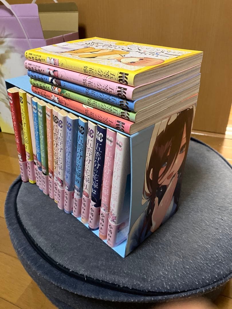 五等分の花嫁 全巻セット 1-14巻 特典ボックス付き