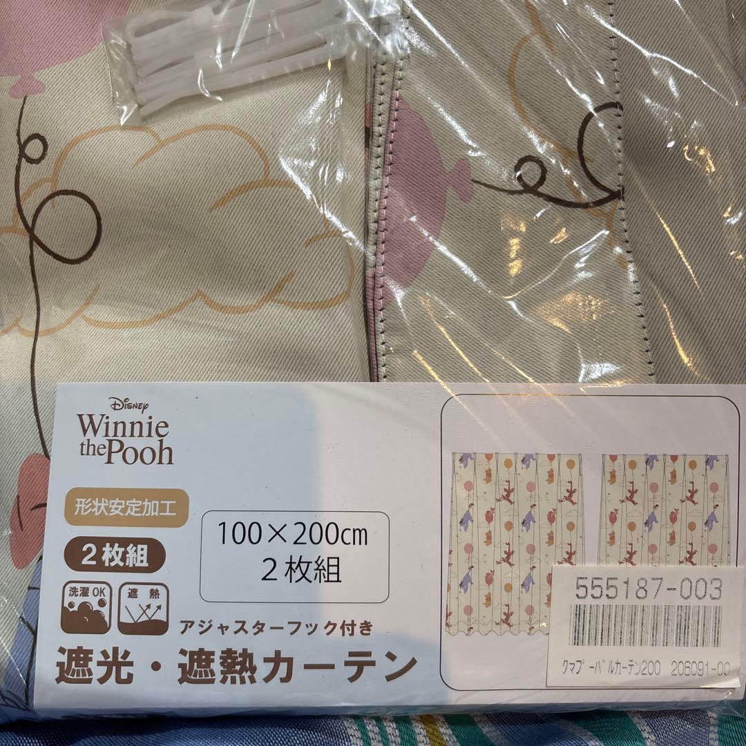 ディズニーくまのプーさん カーテン100cm×200㎝