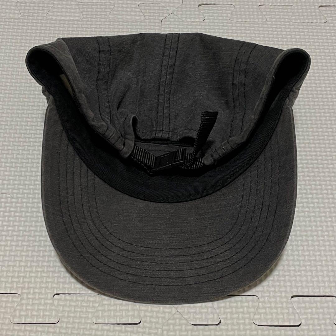 美品 Masses フェード加工 ロゴ ジェットキャップ スミクロ ブラック