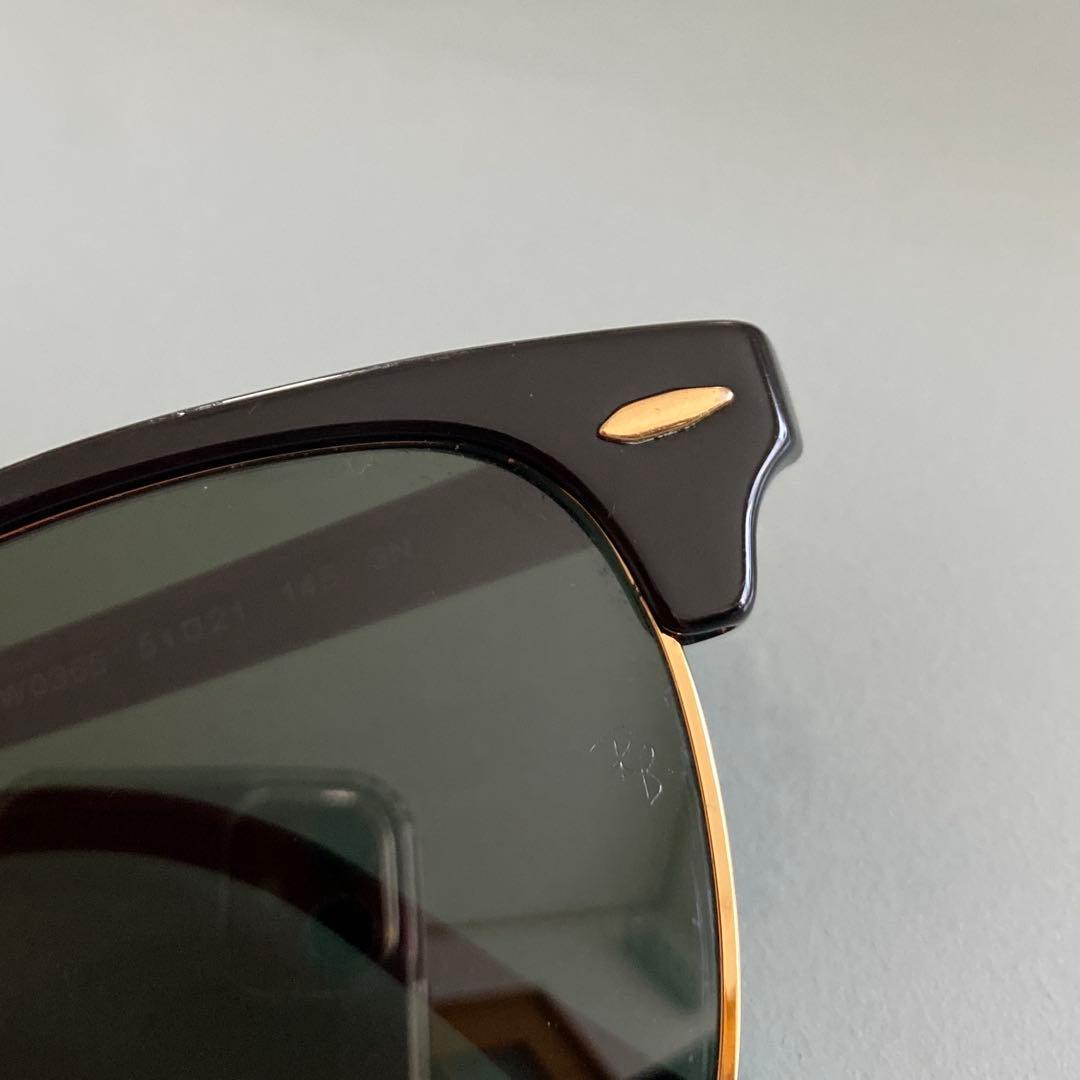 美品Ray-Ban CLUBMASTERクラブマスターRB3016 W0365