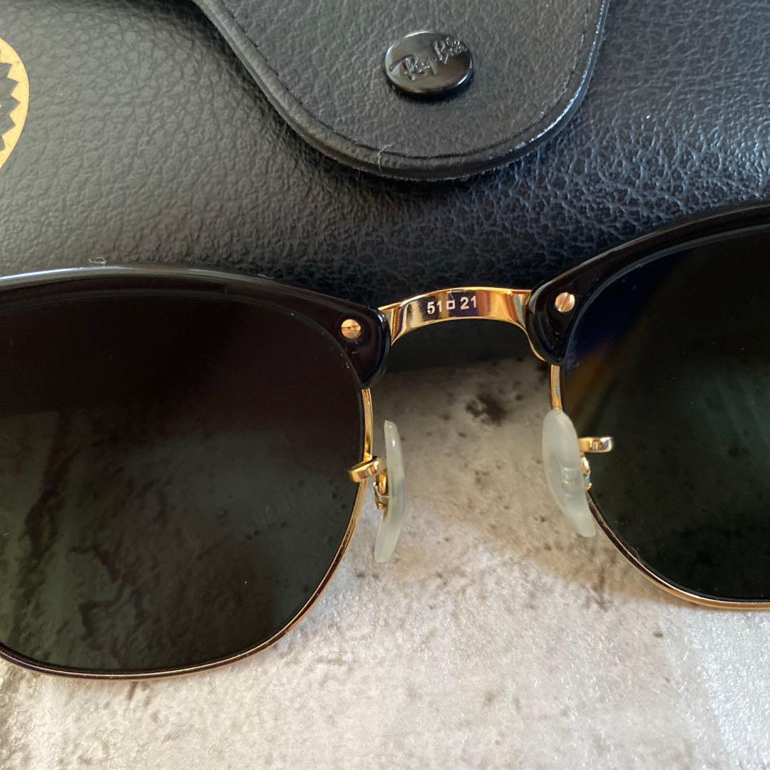 美品Ray-Ban CLUBMASTERクラブマスターRB3016 W0365