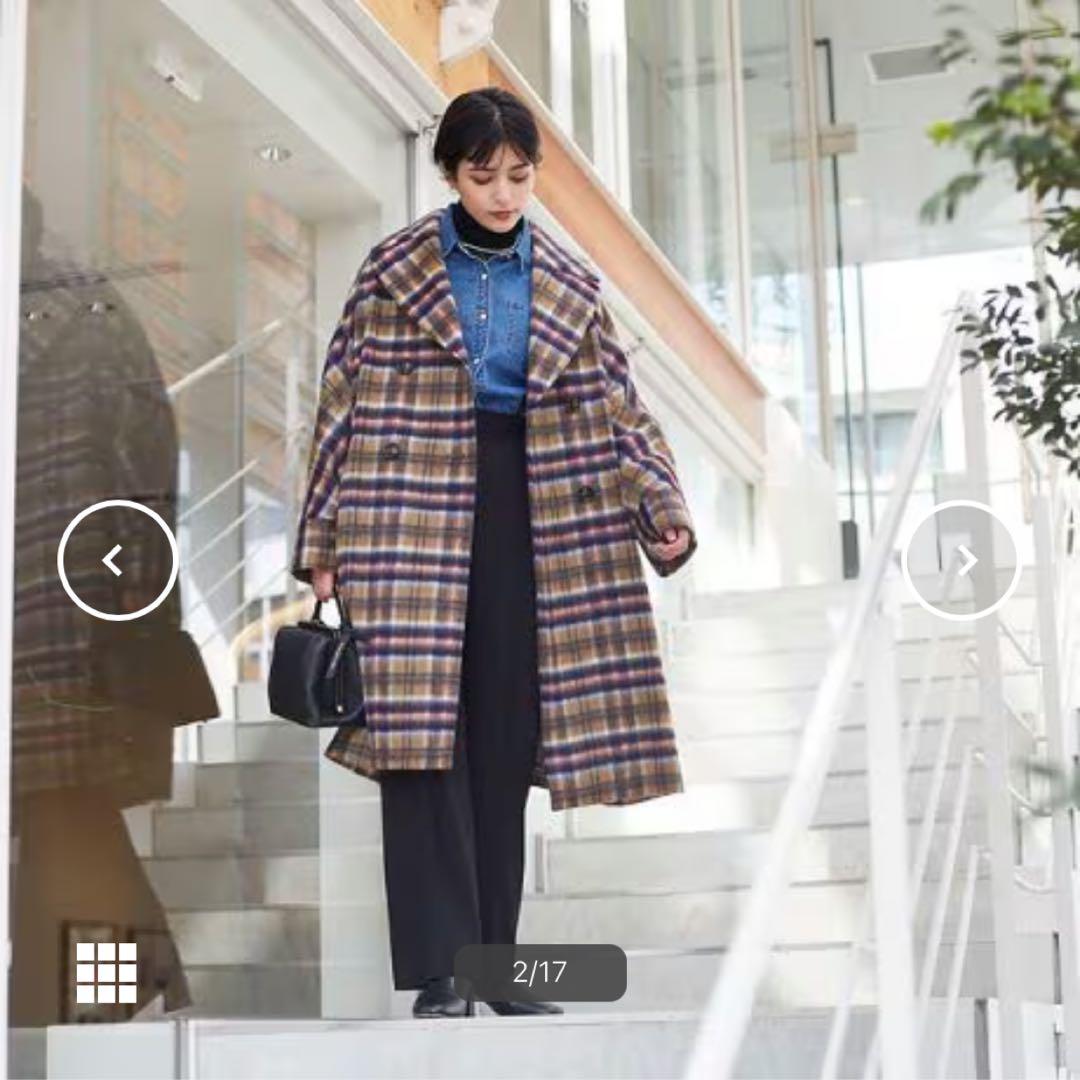 【未使用・タグ付き】ティッカ 定価7.1万 Rouge vif 別注テントコート
