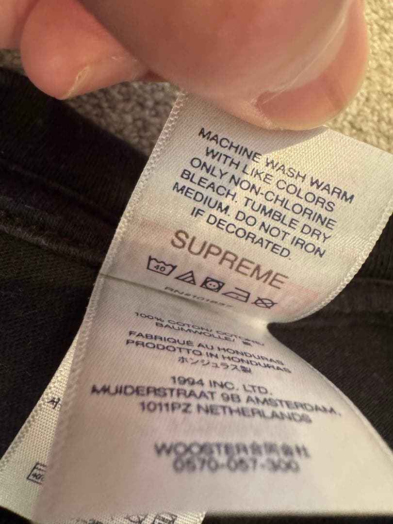 Supreme スパイダーマン Tシャツ Sサイズ ブラック
