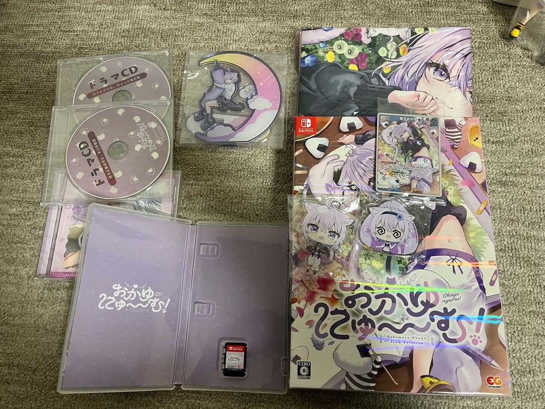【まとめ売り】ホロライブ 猫又おかゆ グッズ セット フィギュア CD ゲーム