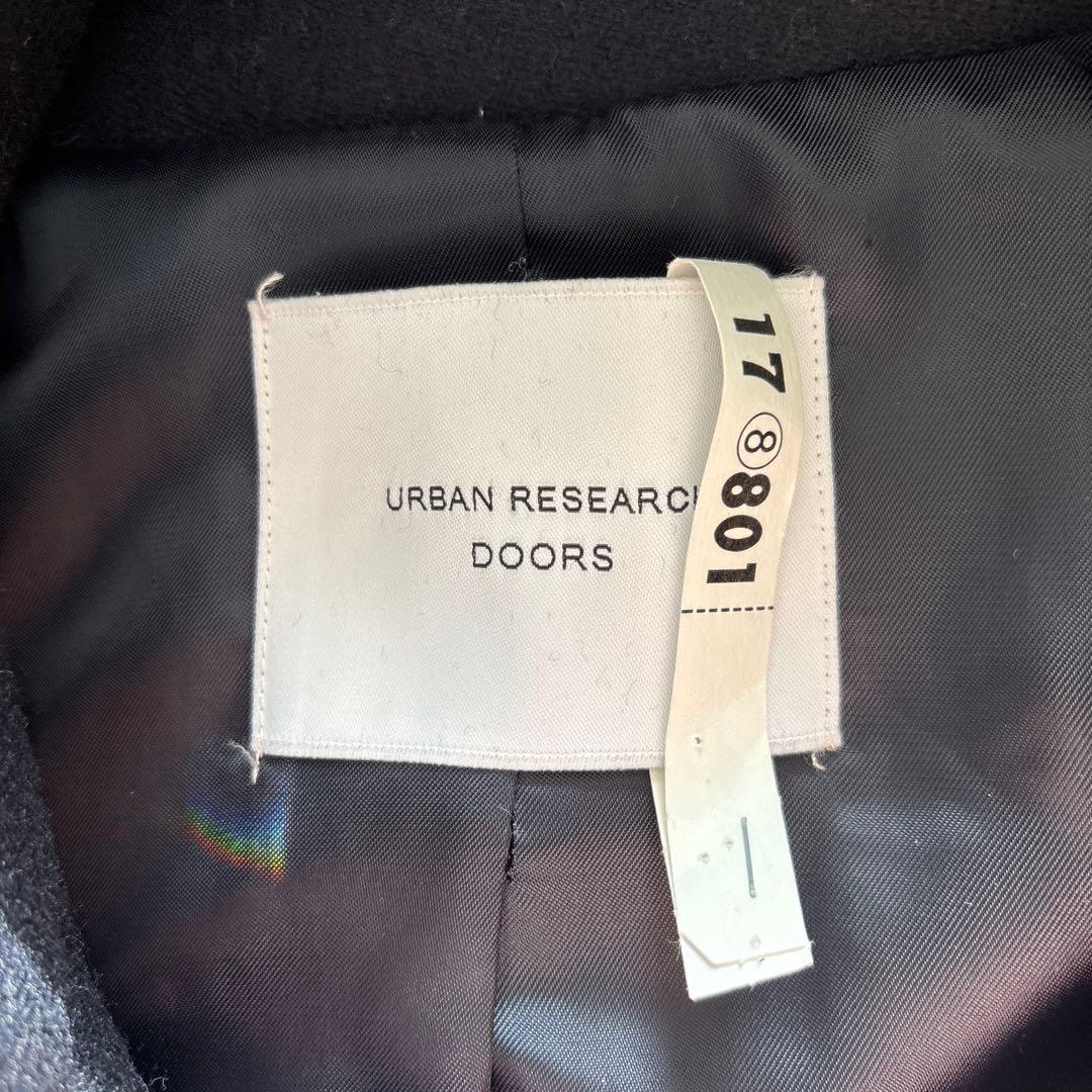 URBAN RESEARCH DOORS ショールカラー2WAYロングコート
