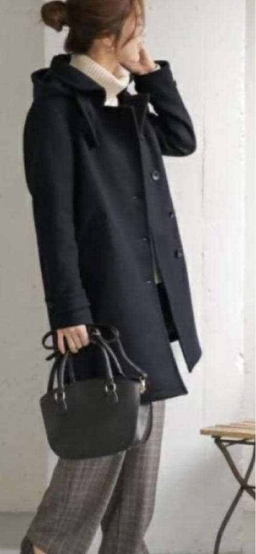 URBAN RESEARCH DOORS ショールカラー2WAYロングコート