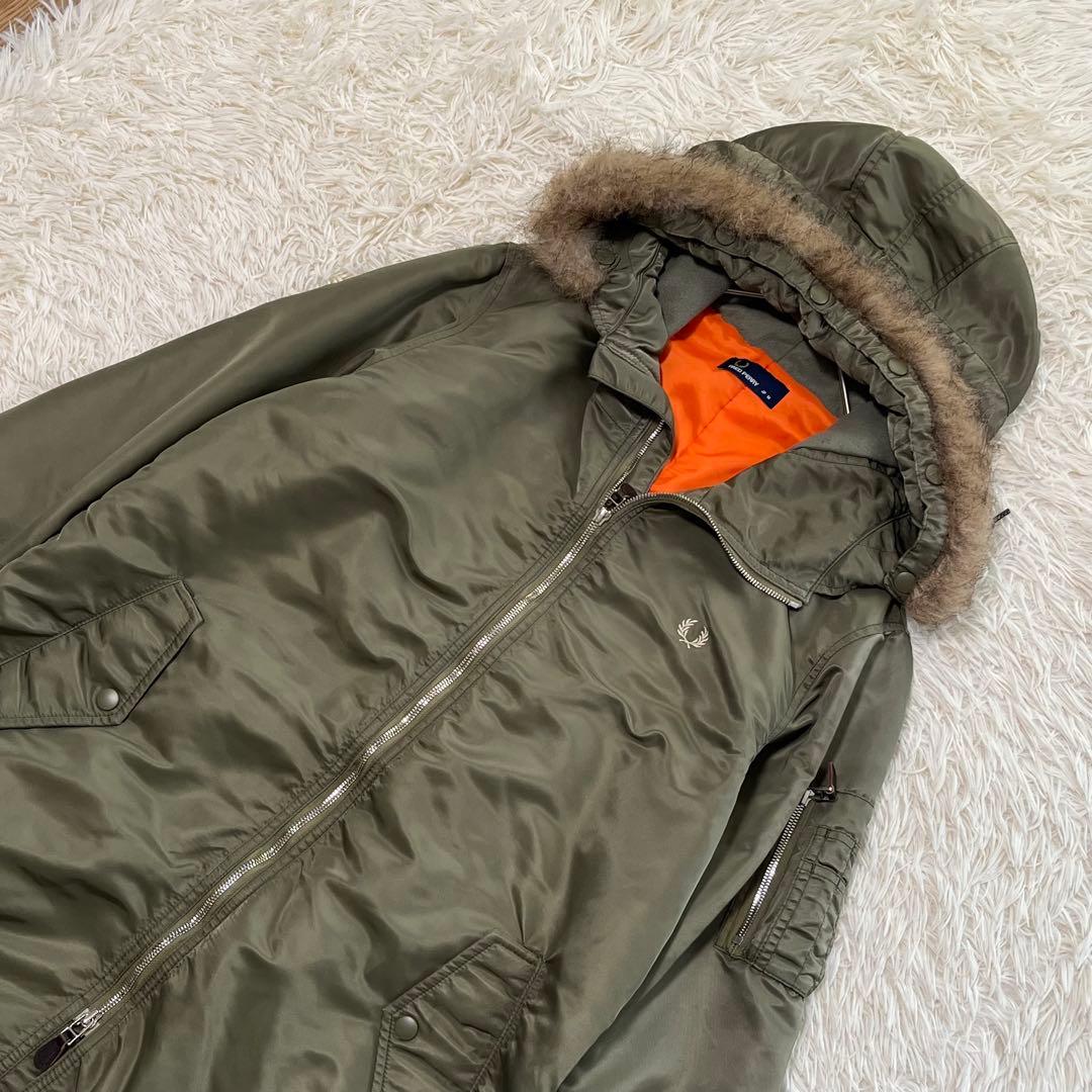 FREDPERRY フレッドペリー モッズコート MA-1 M カーキ