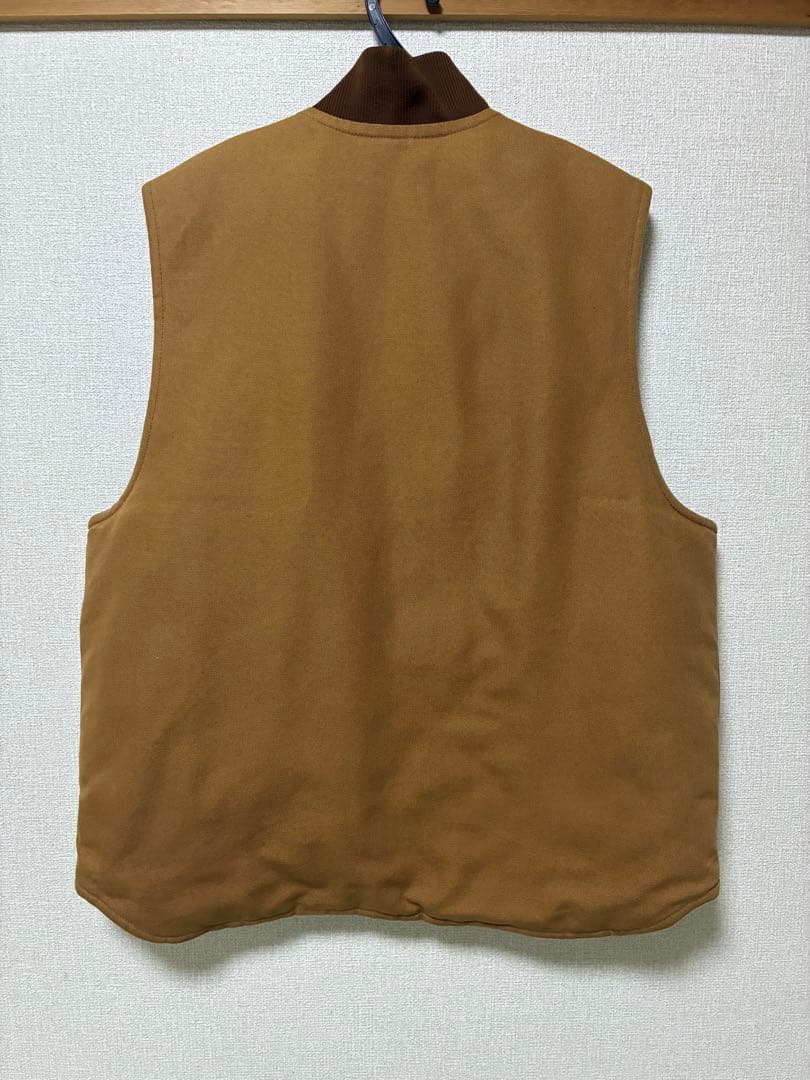 Carhartt ダックベスト Lサイズ　ブラウン