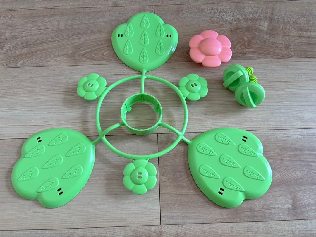 美品　くまのプーさん　えらべる回転6WAYジムにへんしんメリー　タカラトミー