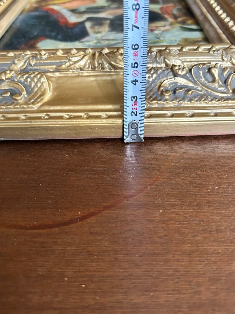 ルノワール 絵画 子犬を抱く少女 ルノアール複製画 絵画　金額縁