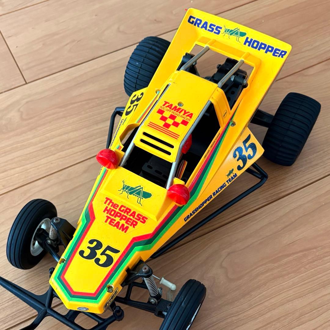 最終価格★ タミヤ 1/10 電動RC グラスホッパー ボディー サーボ付