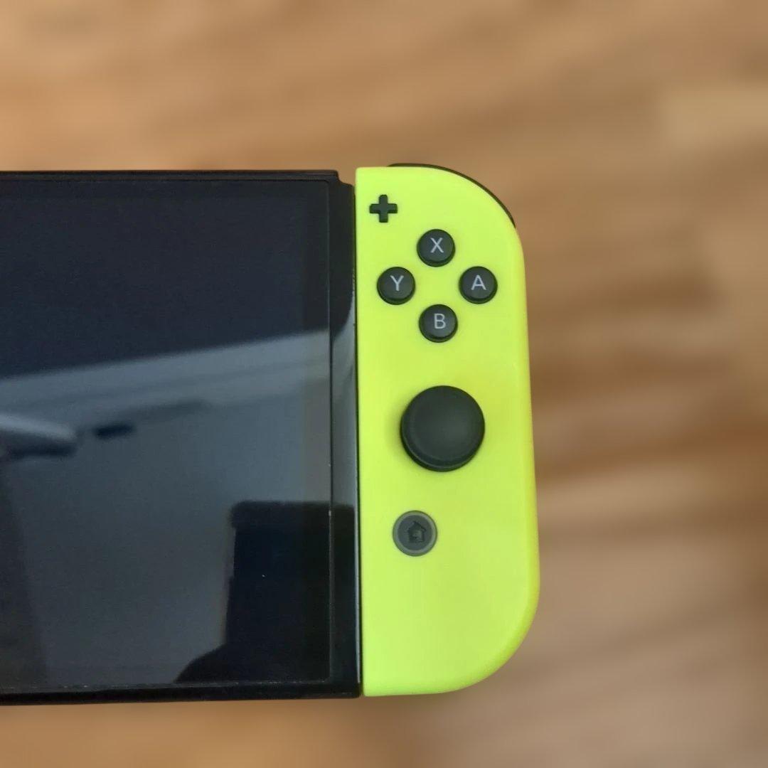 Nintendo Switch 青/黄 Joy-Con 本体有機ELモデル