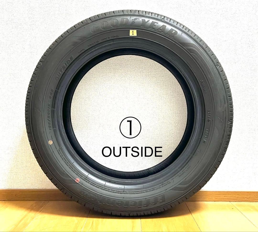 Aセットの価格です 【夏タイヤ185/60R15】中央部2本の溝残7.5㎜以上有