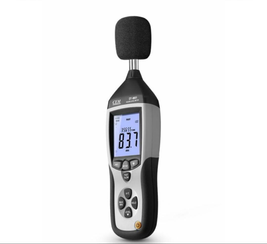 音響測定器 CEM DT-8852 データ保持機能