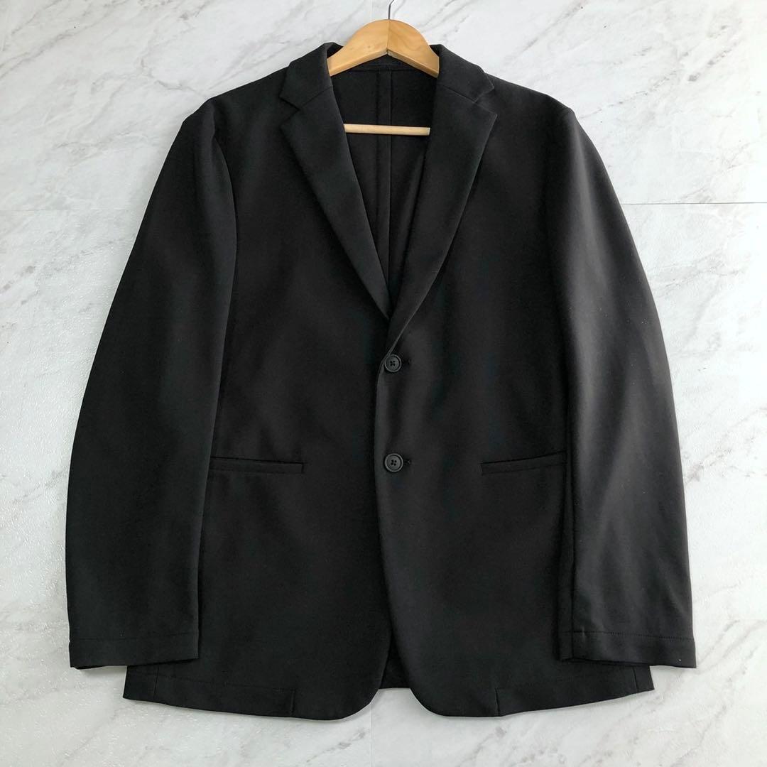 【極美品 近年モデル】セオリー セットアップ クリントン ポンチ素材 ブラック