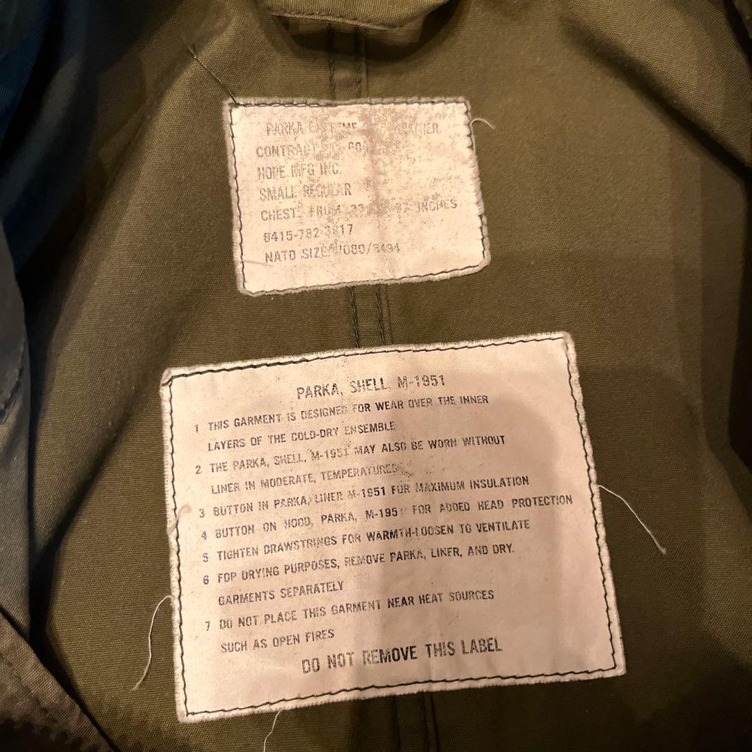 激レア‼︎ USA製　米軍　M51モッズコート ヴィンテージ　M1951