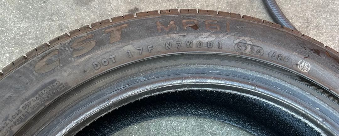 24年マーキス　CST MR61 165/55R15 75V 2本セット