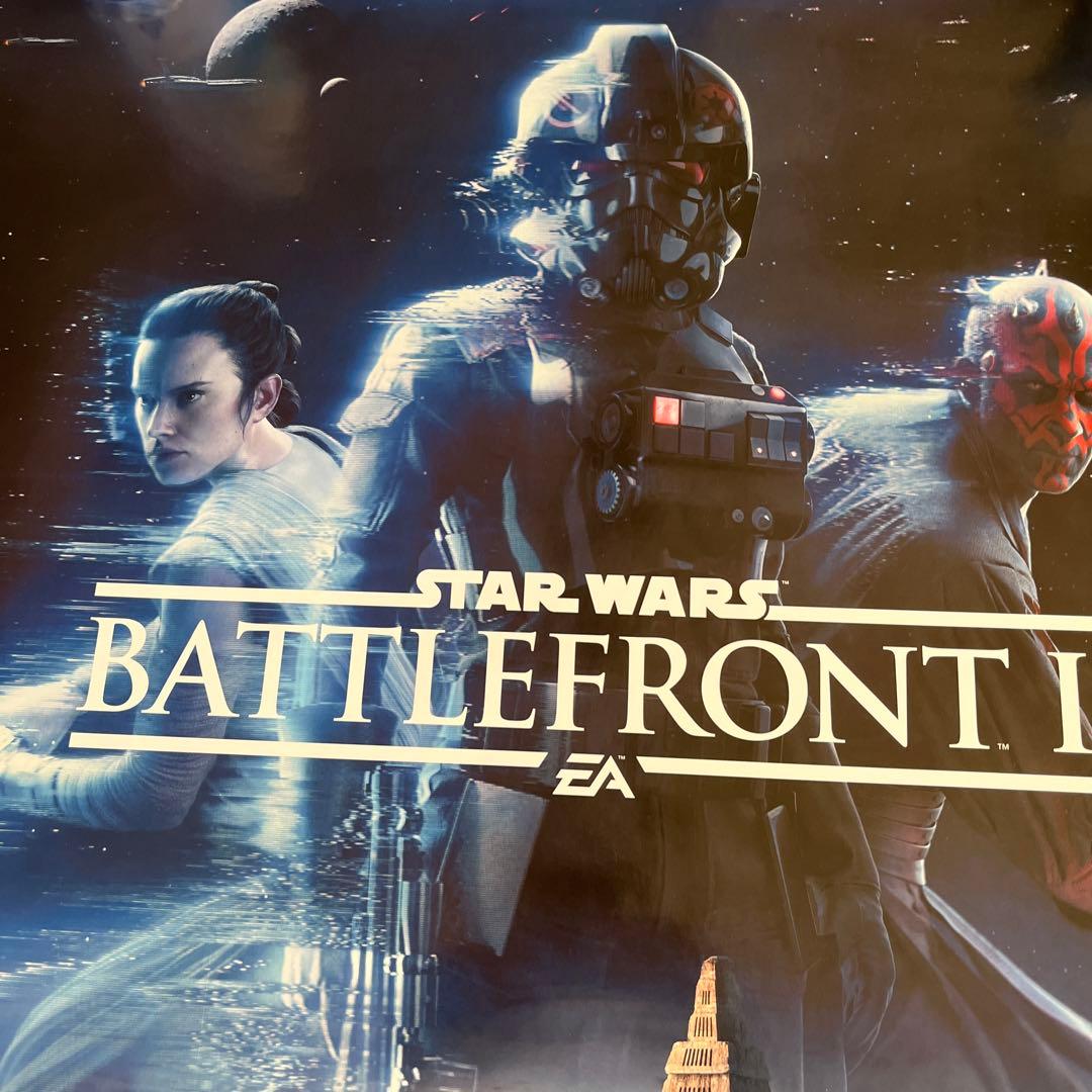 PS4 スターウォーズ　バトルフロントⅡ 非売品ゲームポスター