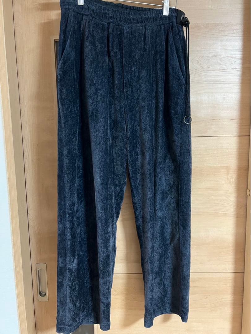 barbell object navy パンツ