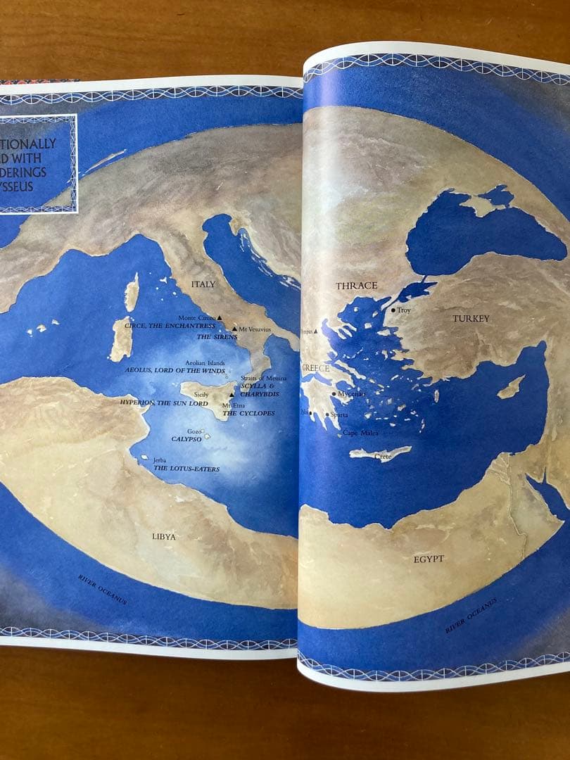 初版WANDERINGS OF ODYSSEUS first edition