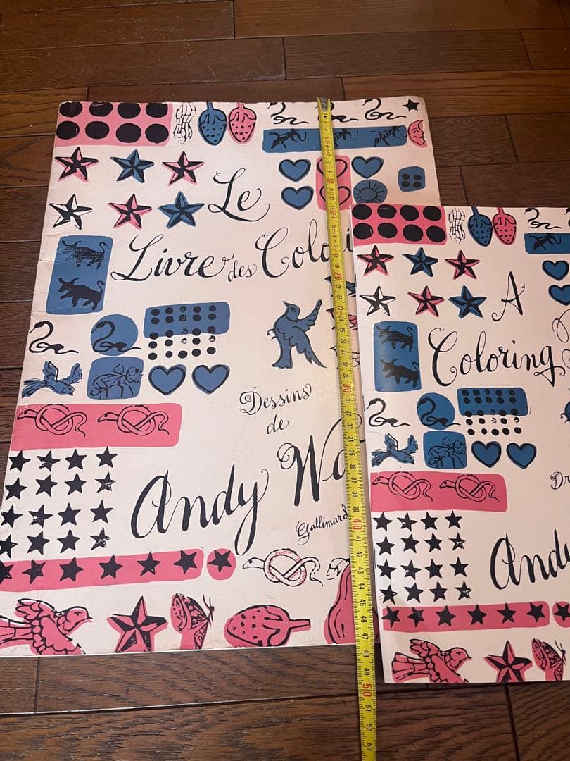 Le Livre des Coloriages Andy Warhol⭐︎塗り絵