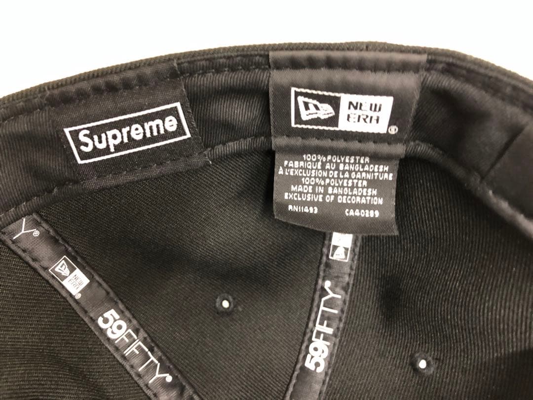 Supreme Script New Era® 7 1/2 ニューエラ 黒