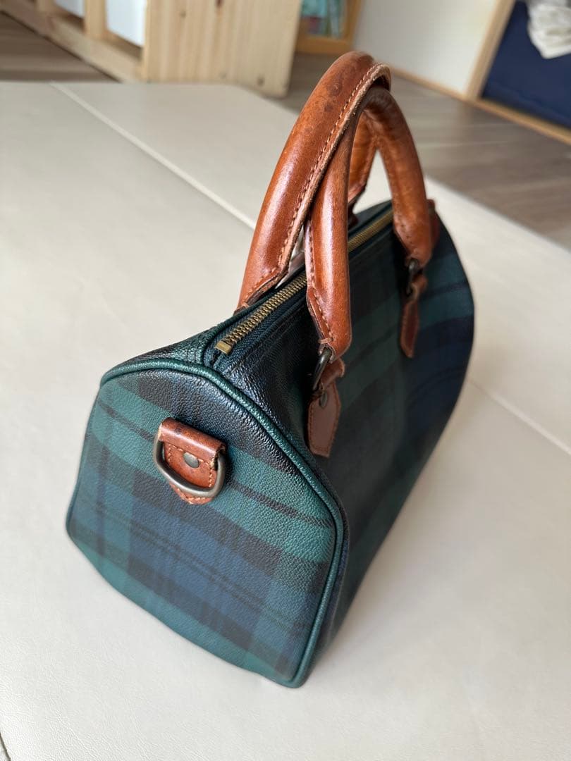 POLO Ralph Lauren チェックボストンバッグ