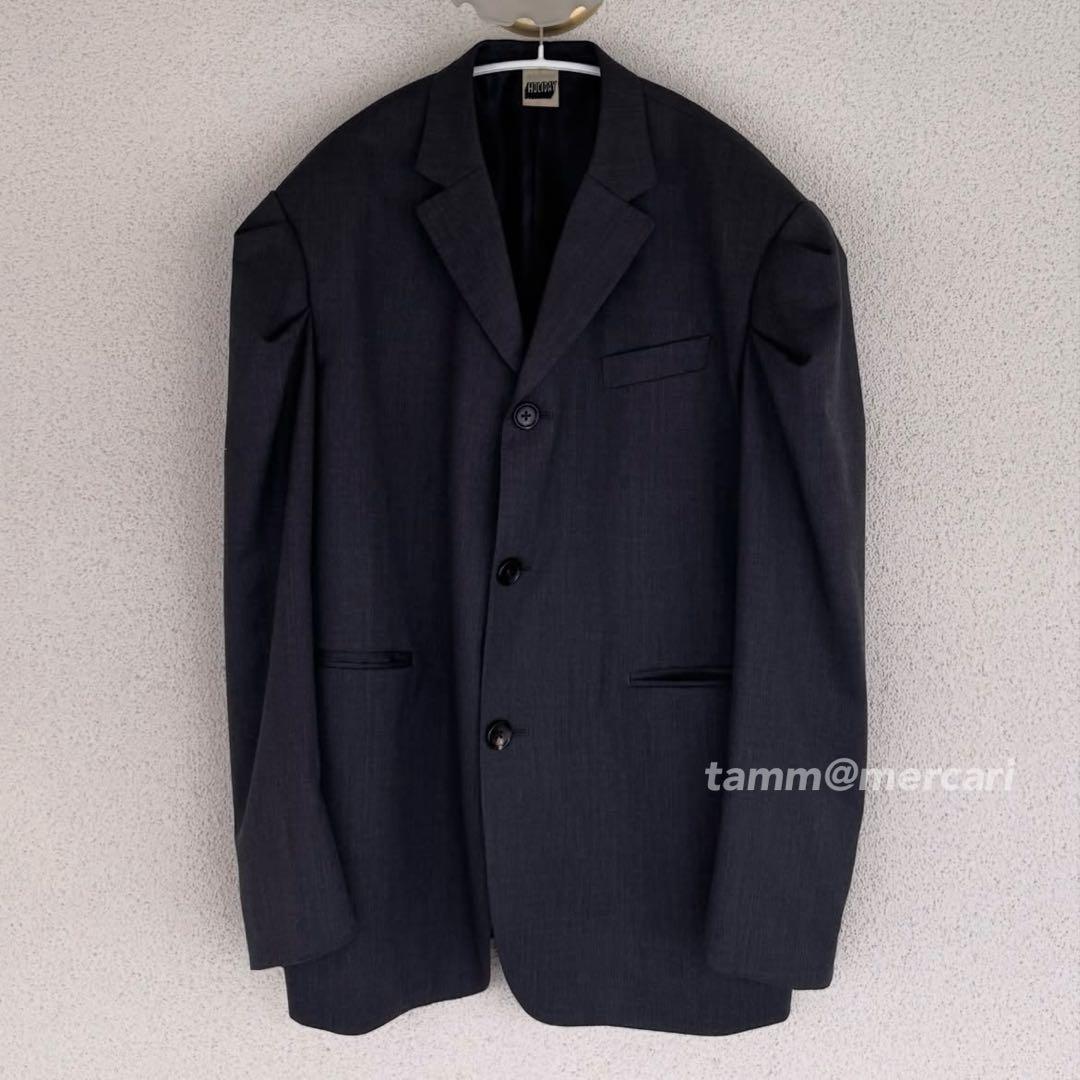 【完売品、新品】定価8.2万 ホリデイ WOOL TWILL PUFF JK