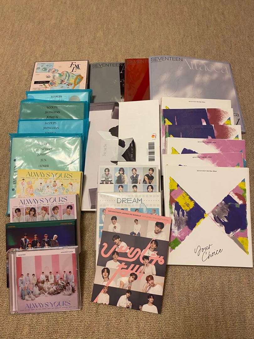 SEVENTEEN セブチ アルバム CD まとめ売り 最終値下げ